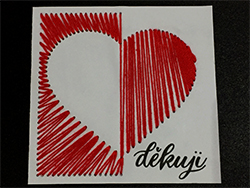 den matek vyšívaná grafika srdce